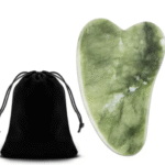 Pierre naturel GUA CHA JADE Beauté du visage - VERT FONCE